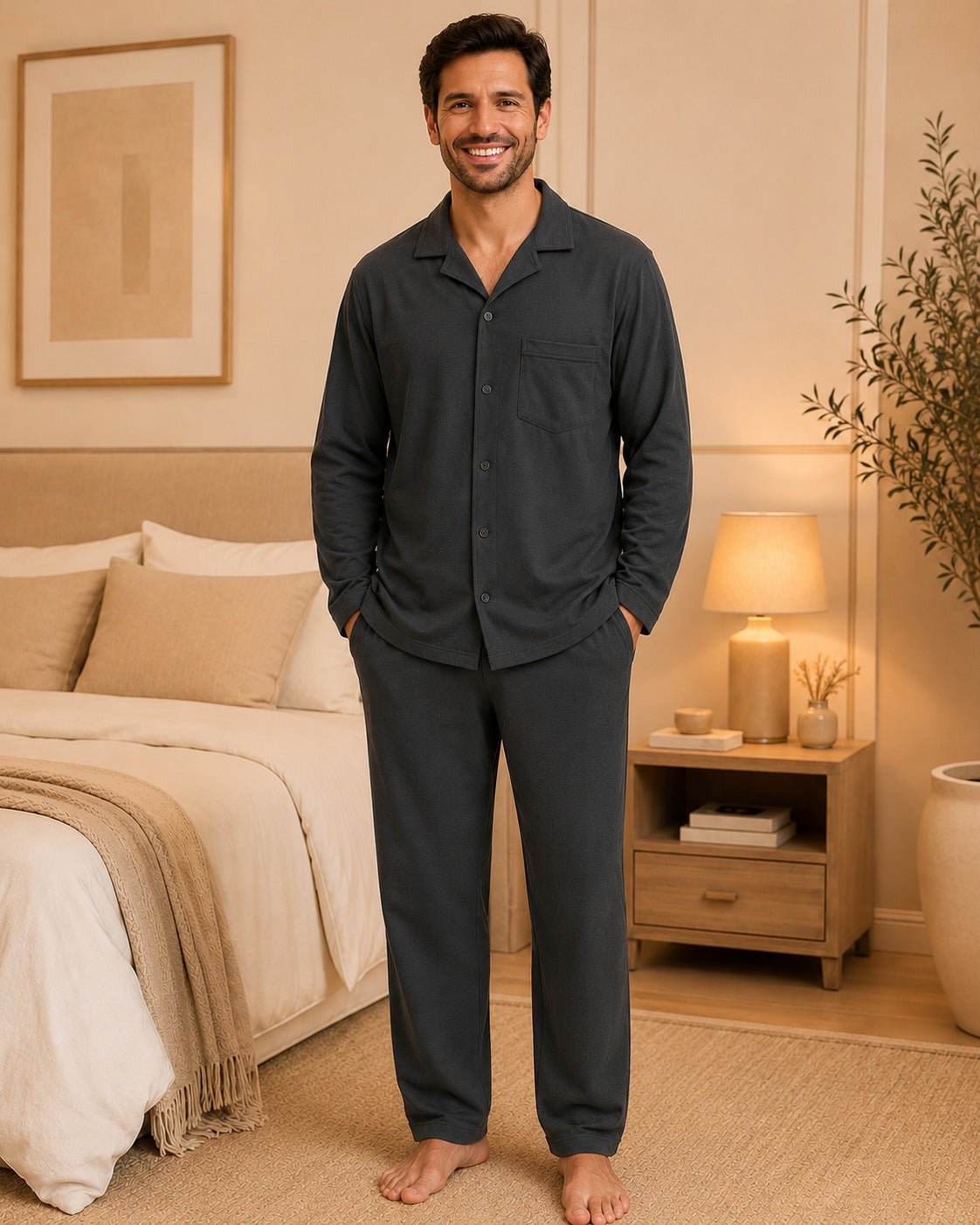 NightEase Men’s Pajama Set