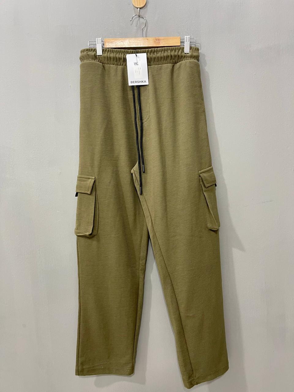 Olive Six Pockets Trousers bsk