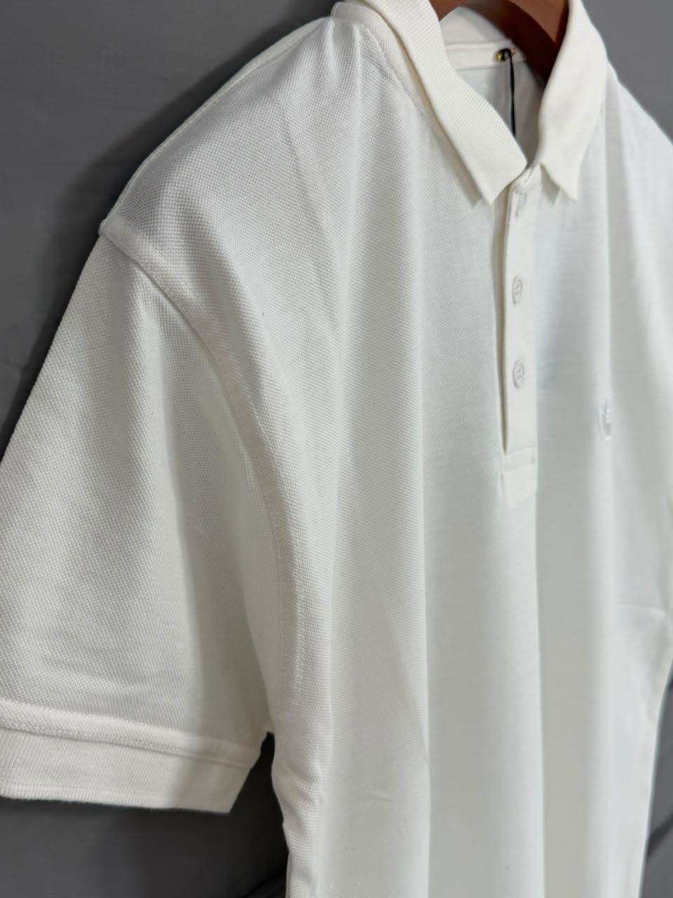 Men Classic White Polo