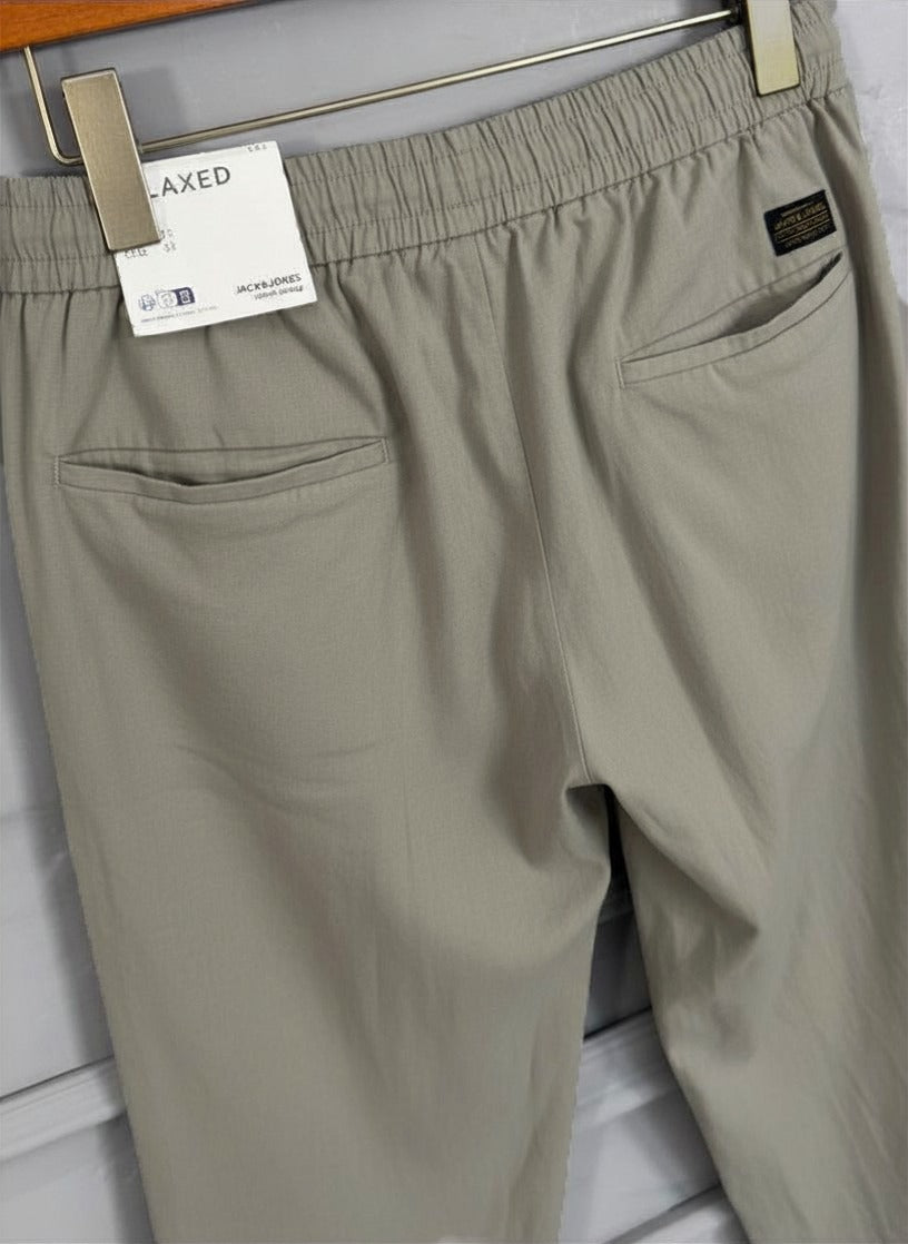 Classic Beige  Linen Trousers