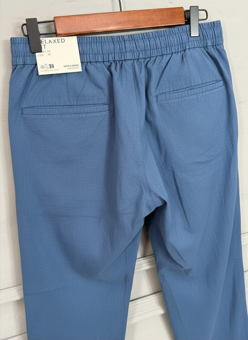 Relaxed Fit Linen Trousers