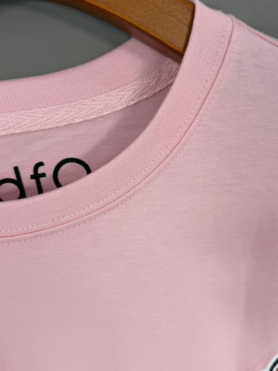 Pink Paws Drop Shoulder