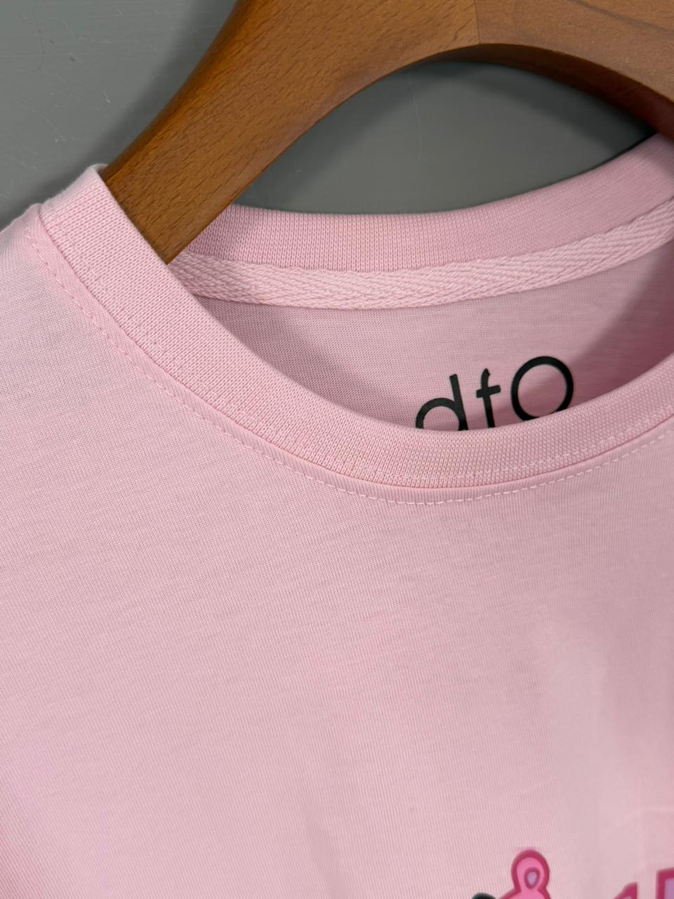 Pink Attitude Drop Shoulder