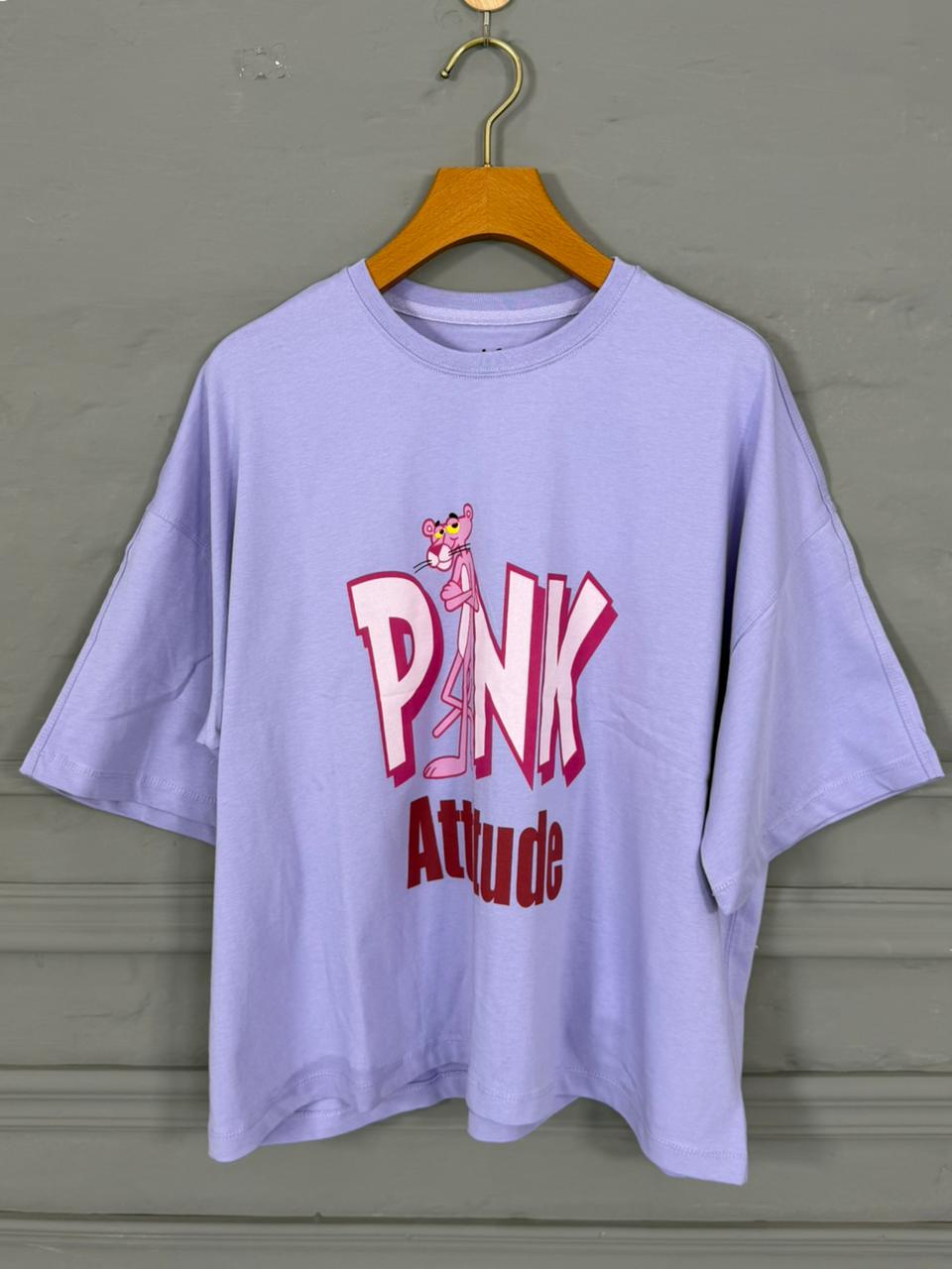Pastel Purple Drop Shoulder