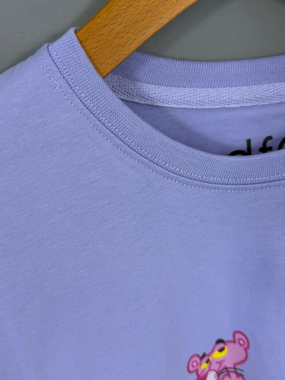 Pastel Purple Drop Shoulder