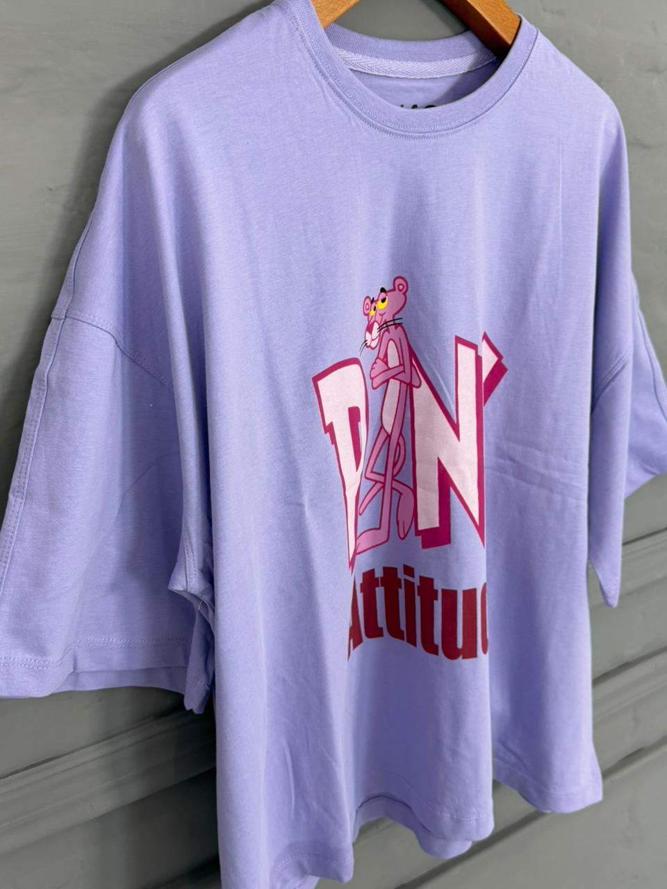 Pastel Purple Drop Shoulder