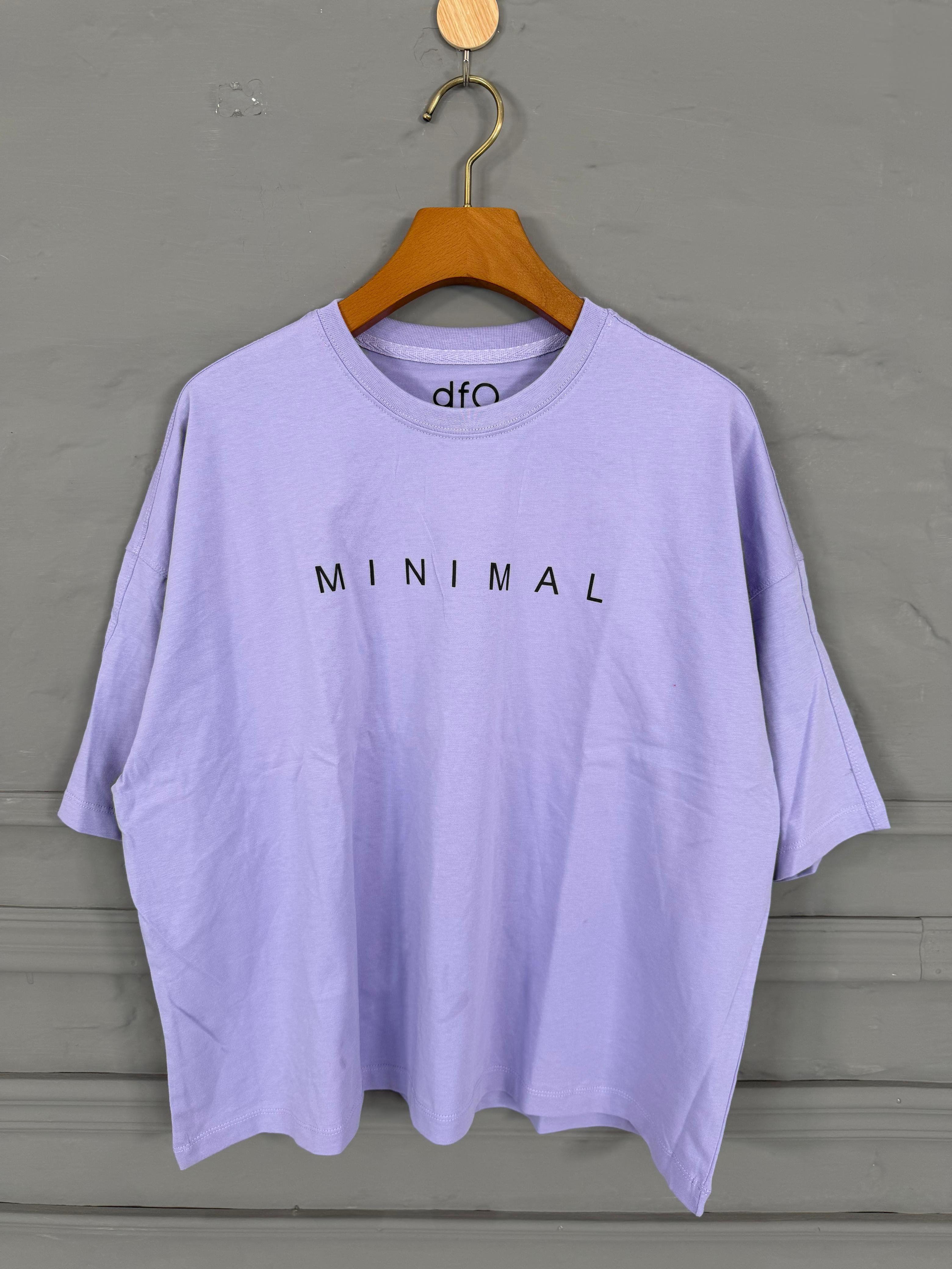 Lilac Bliss Drop shoulder