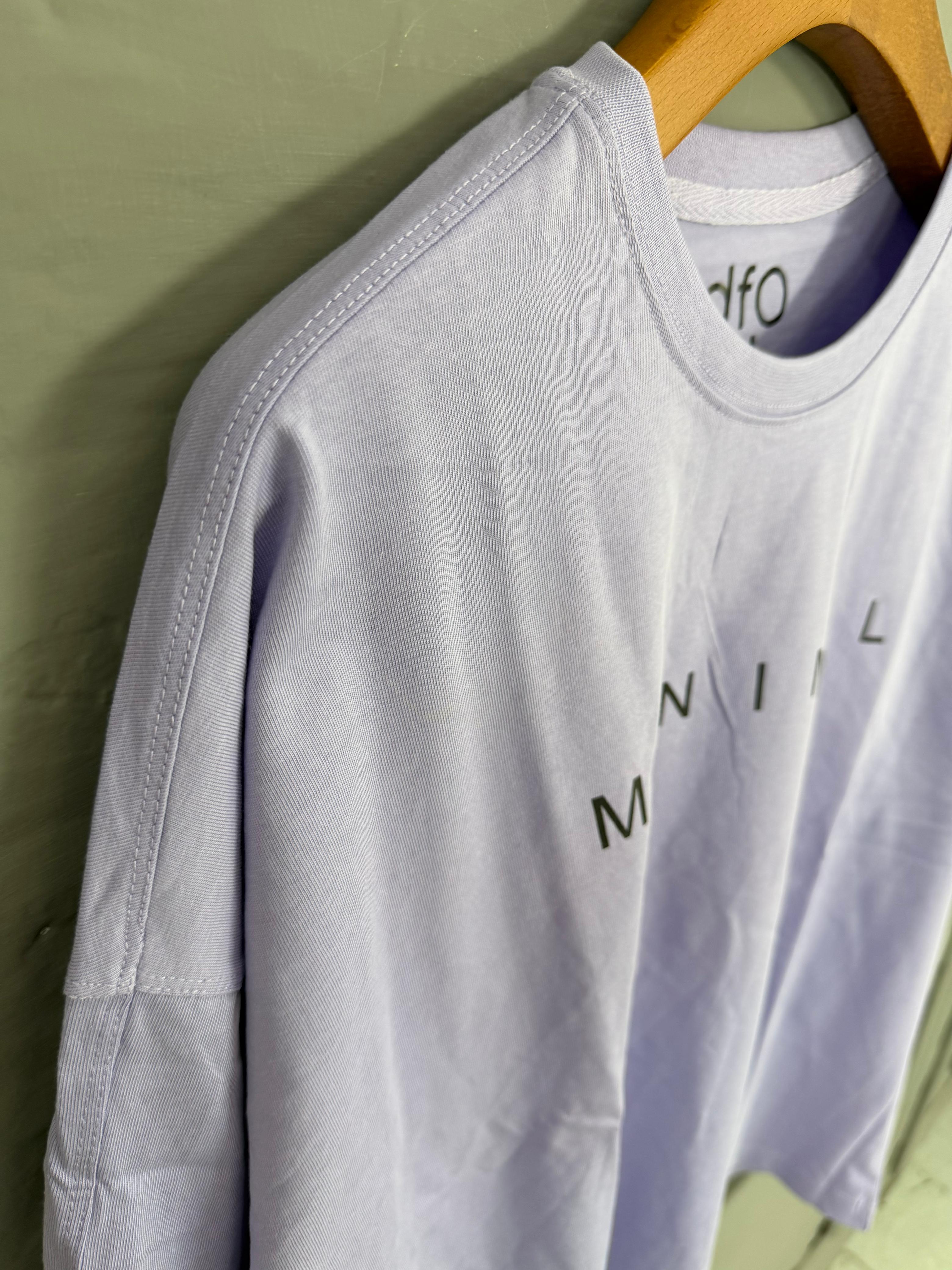 Lilac Bliss Drop shoulder