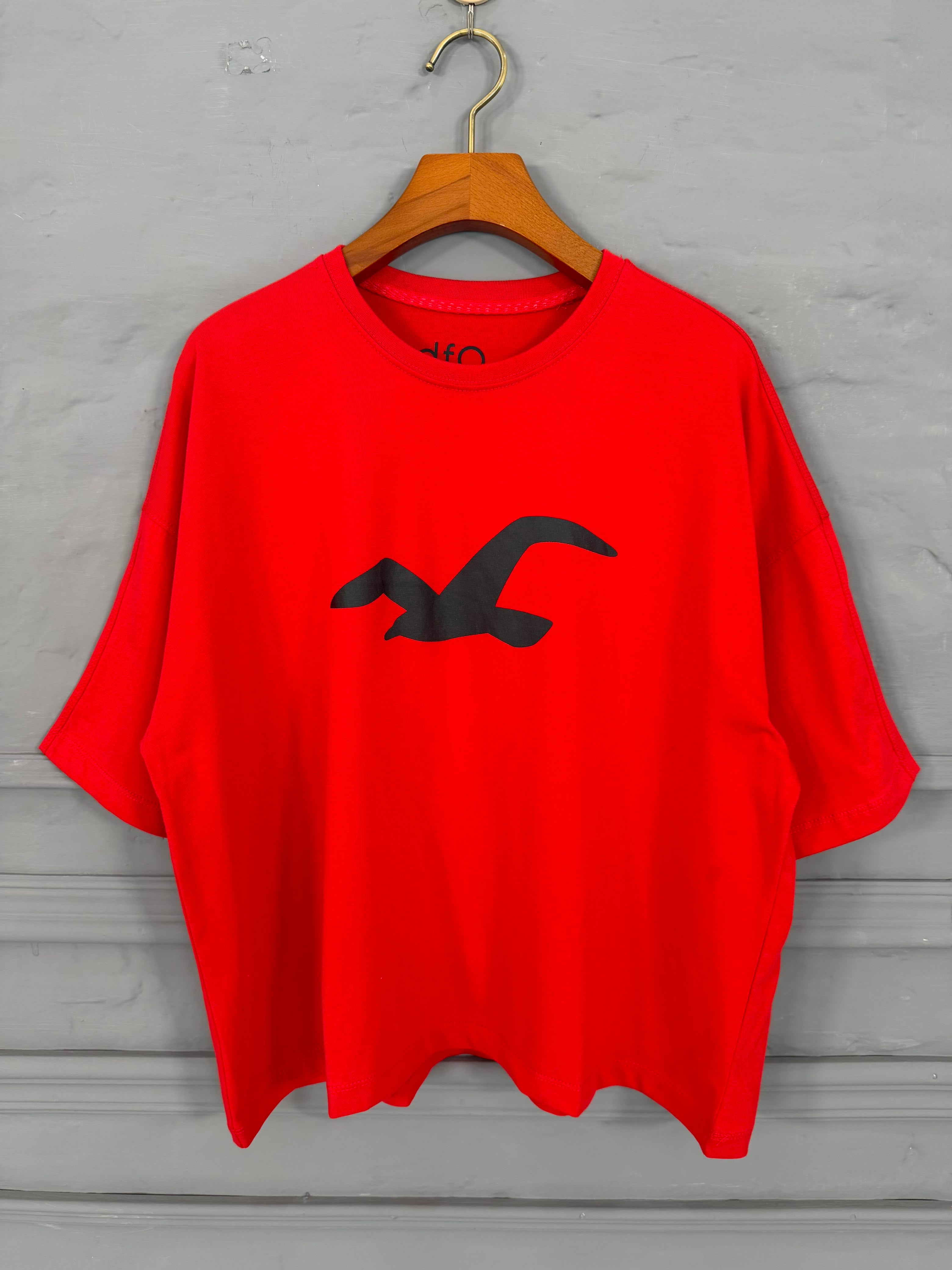 Black Wing Oversized Tee