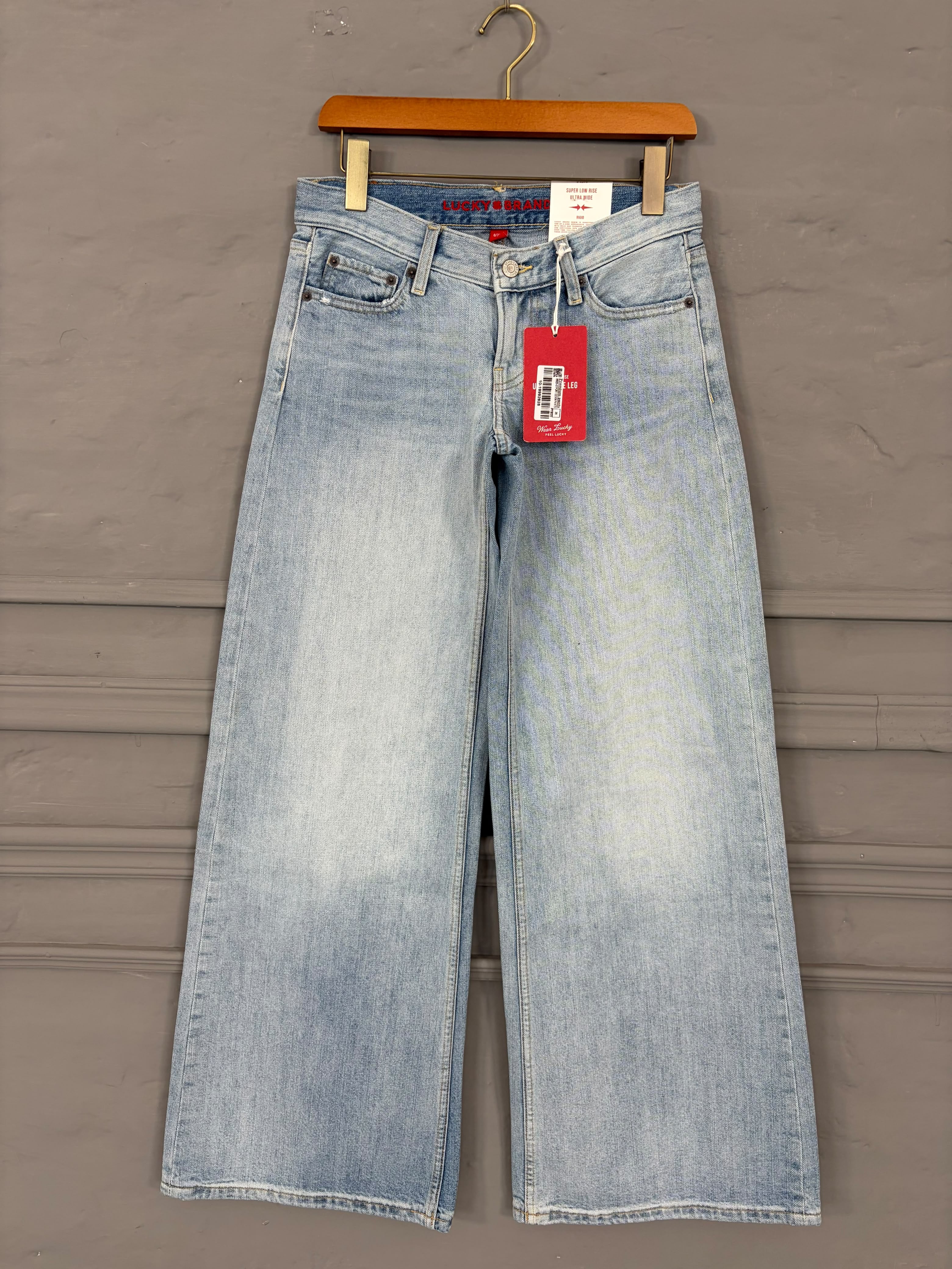 Light Blue Ultra-Wide Jeans