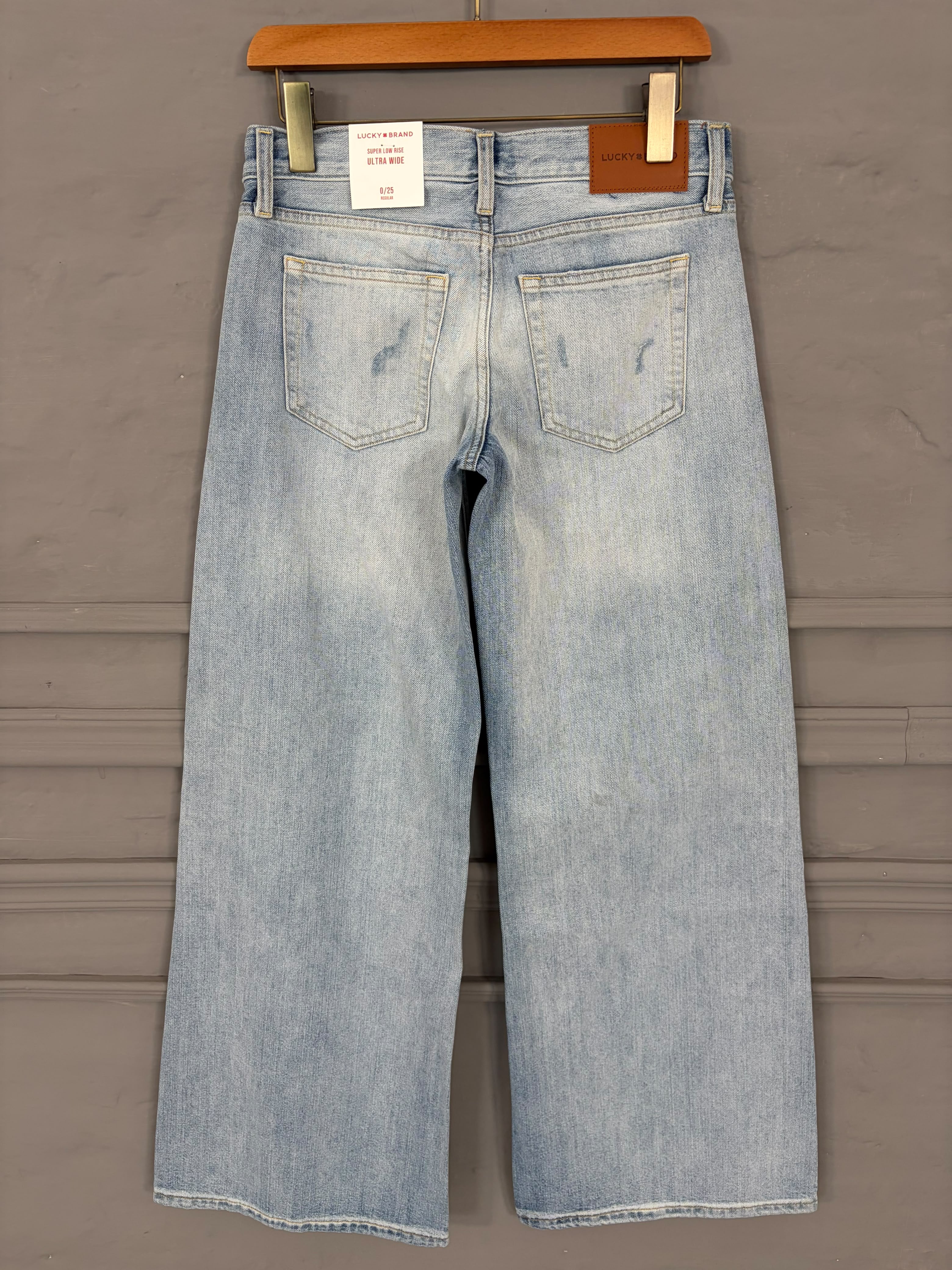 Light Blue Ultra-Wide Jeans
