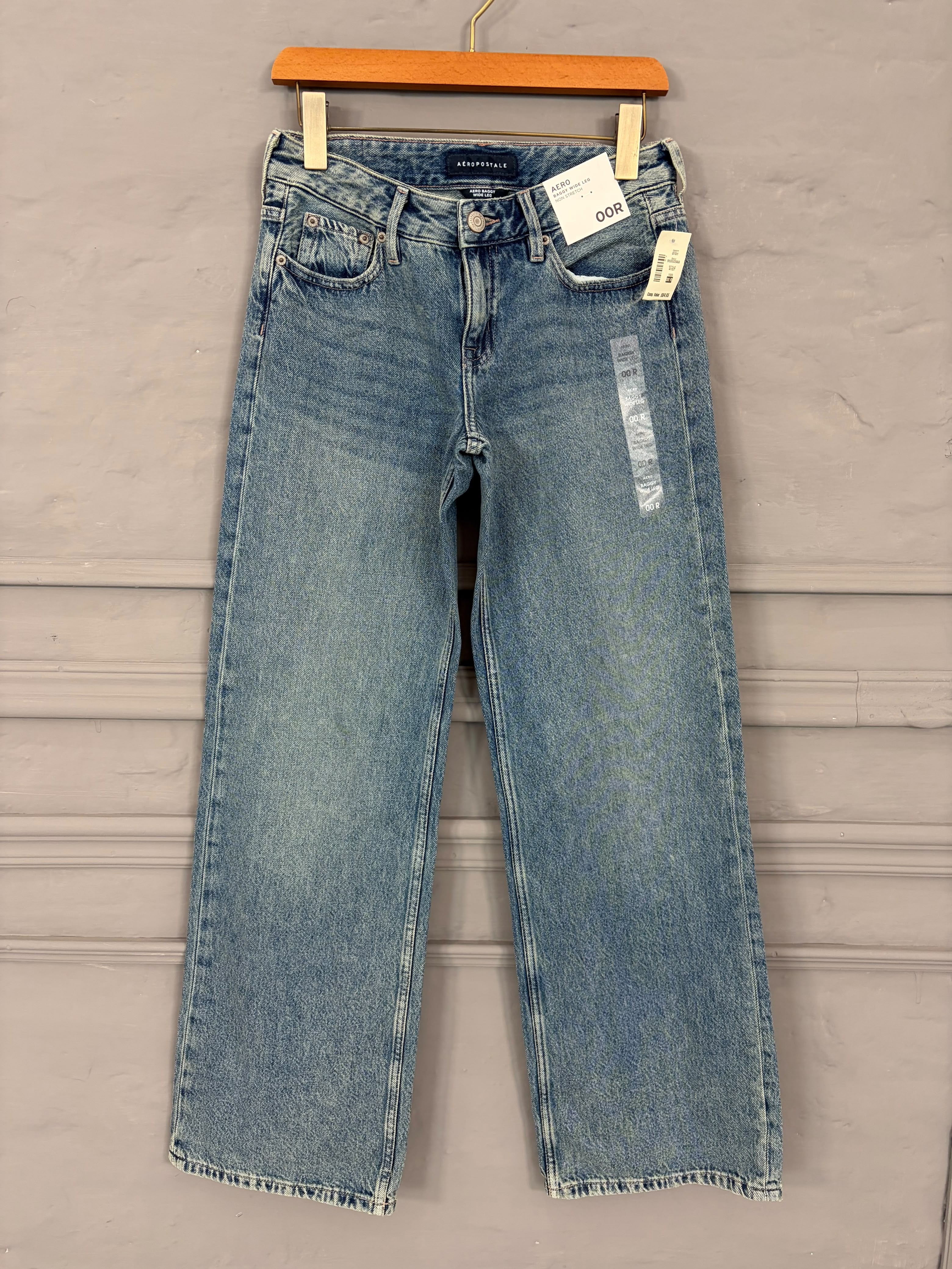 Aero Baggy Wide-Leg Jeans