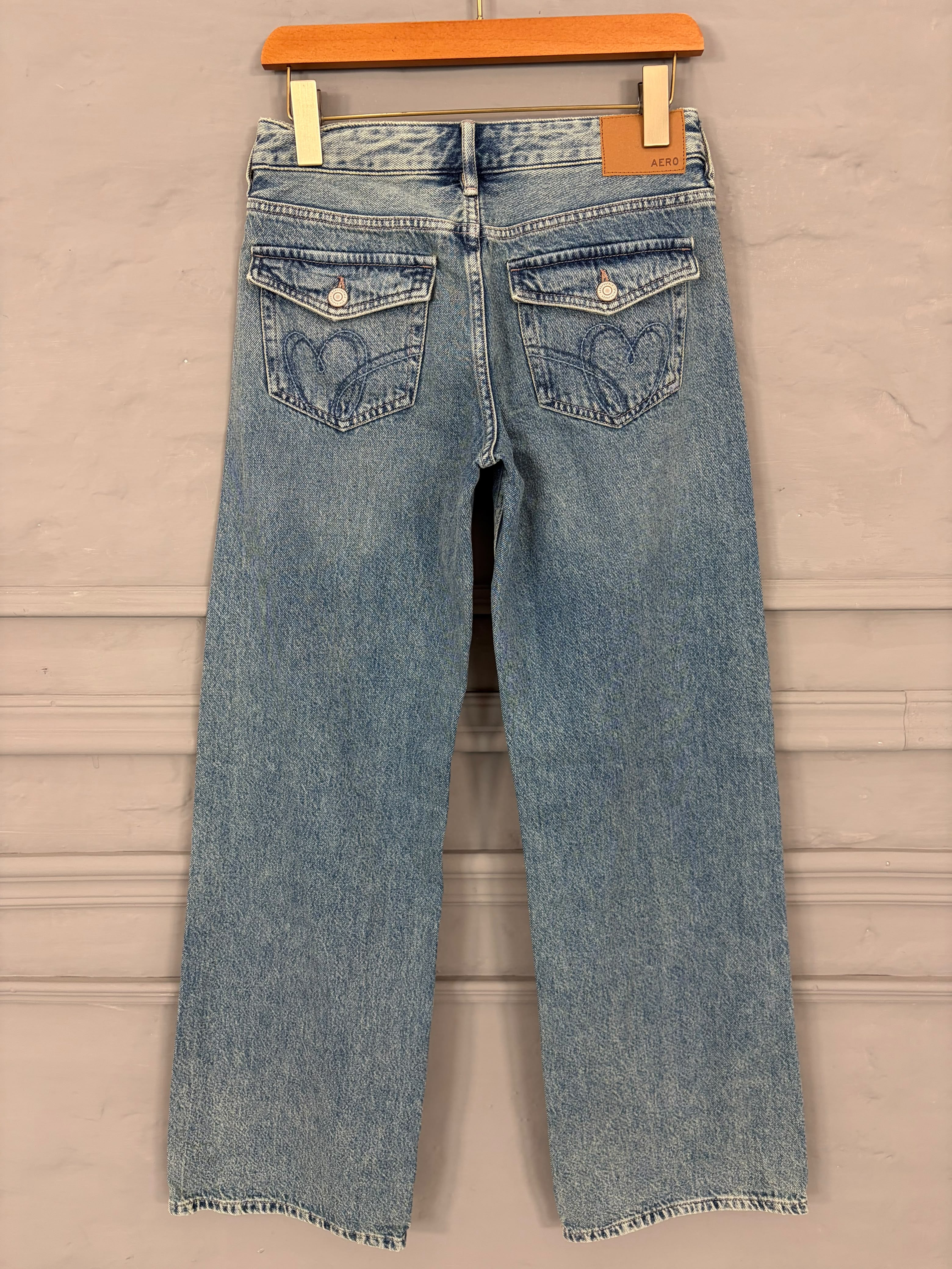 Aero Baggy Wide-Leg Jeans