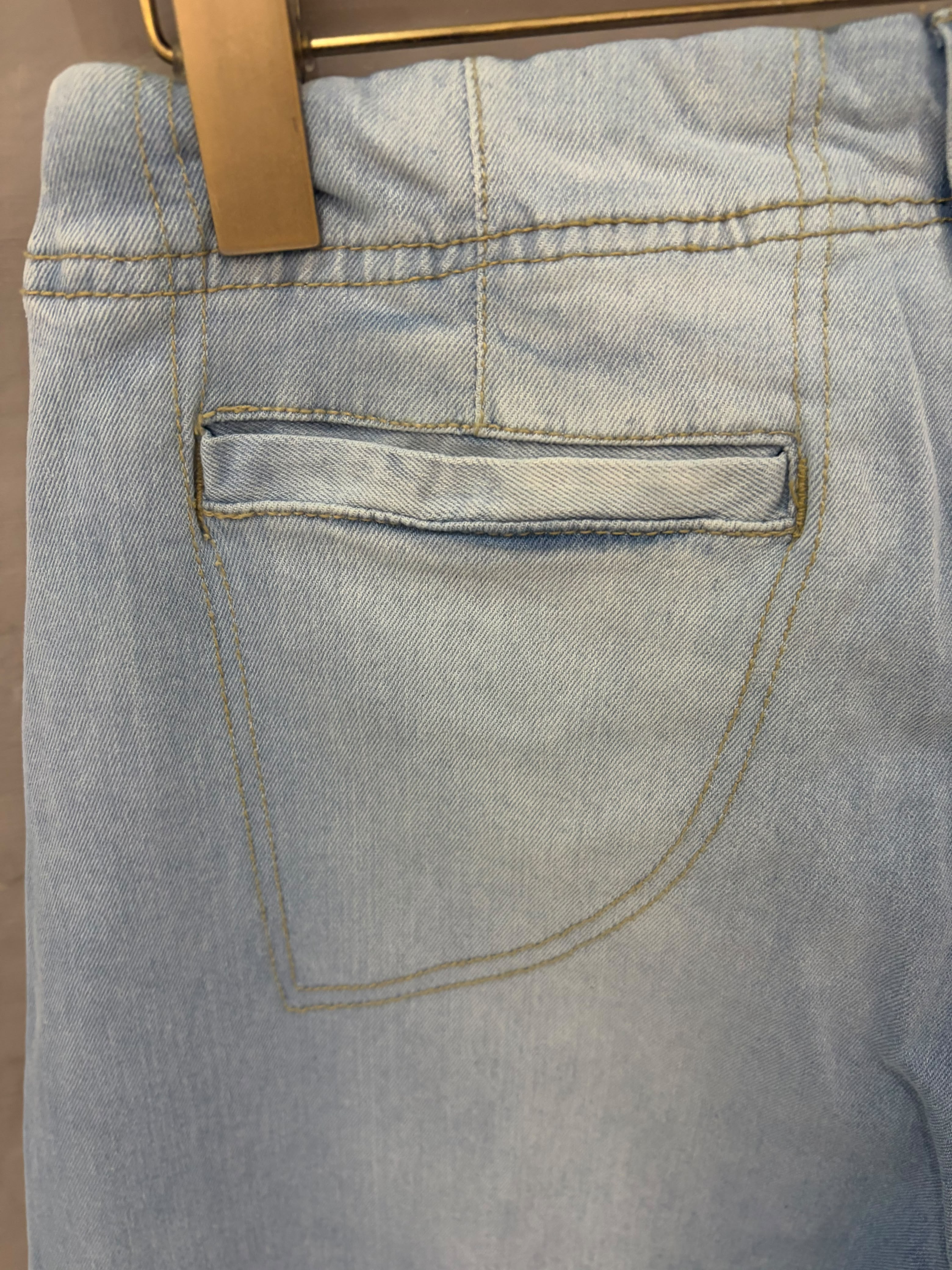Light Blue Wide Leg Jeans