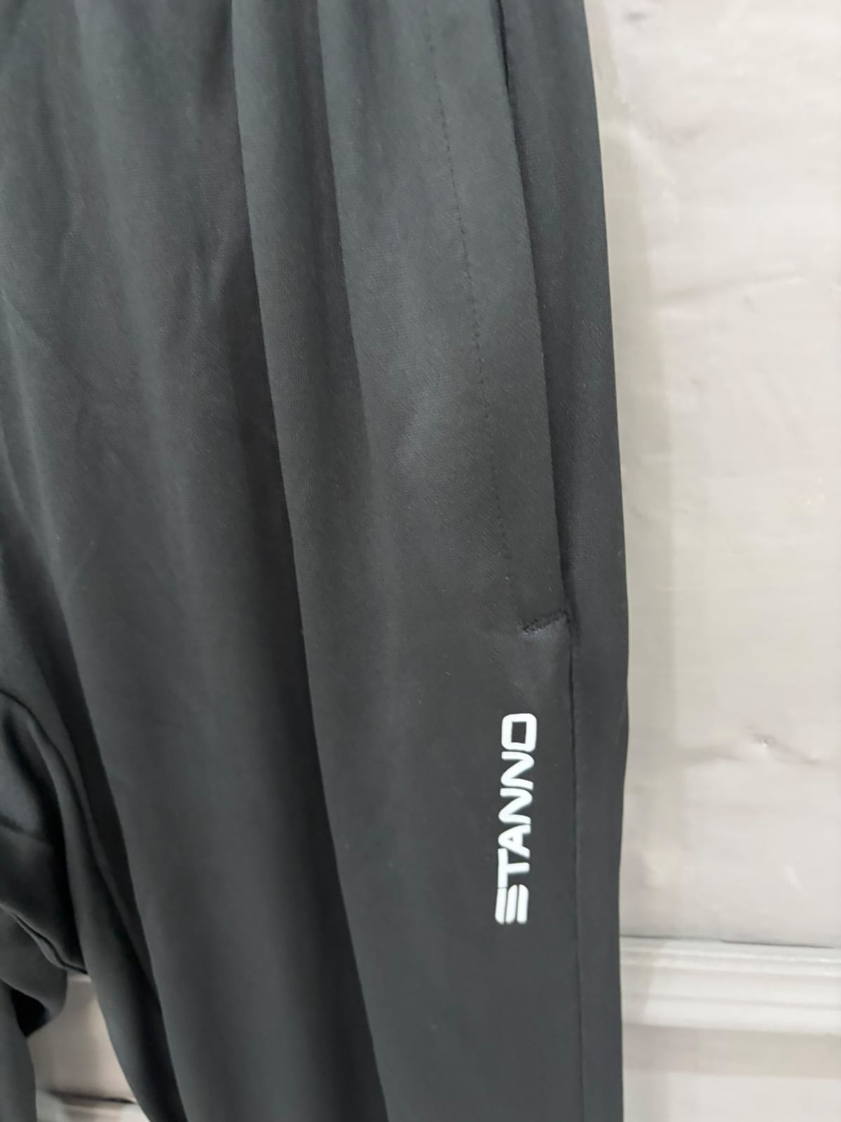 Kids Black Athletic Trousers