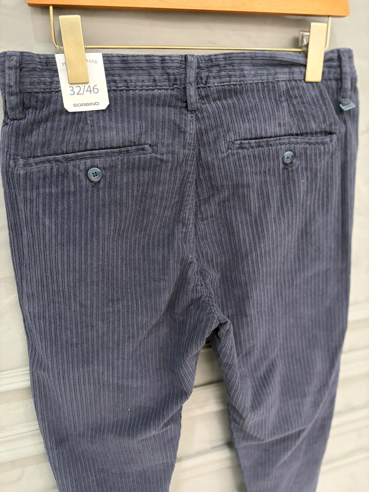 Men's Textured Corduroy Trousers