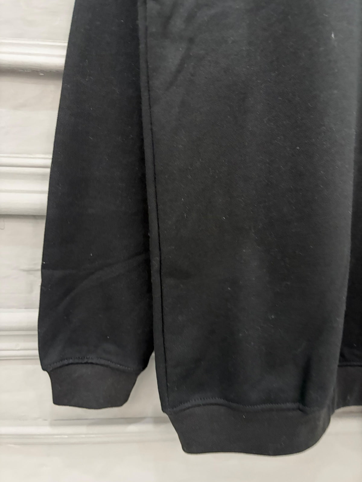 Men's Black Quarter-Zip Sweatshirt