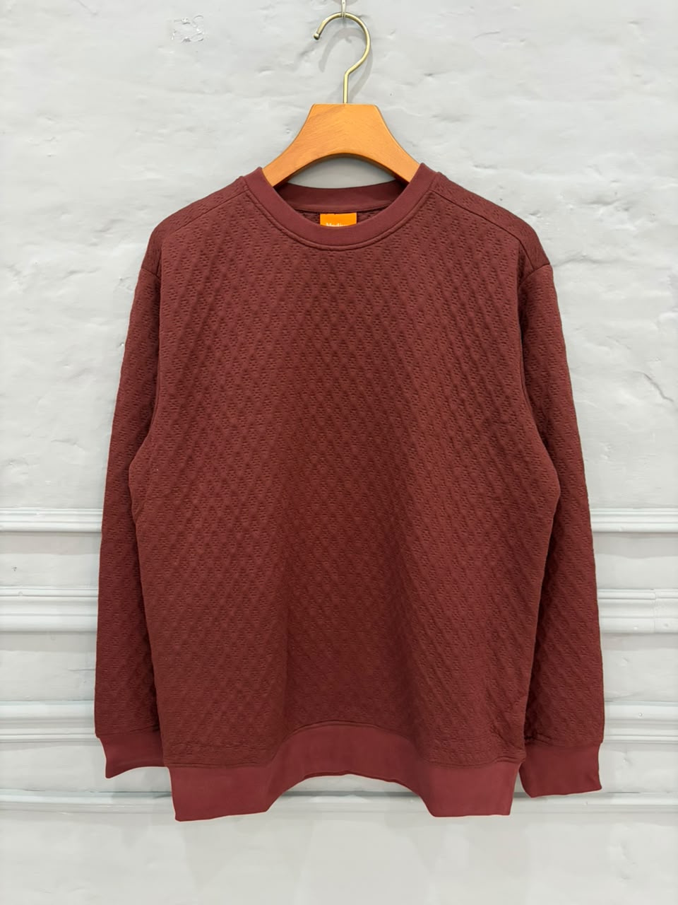 Classic Textured  Sweatshirt