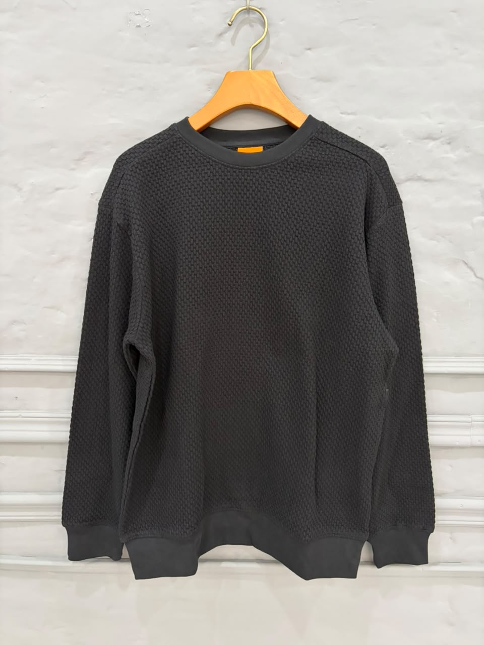 Classic Textured  Sweatshirt