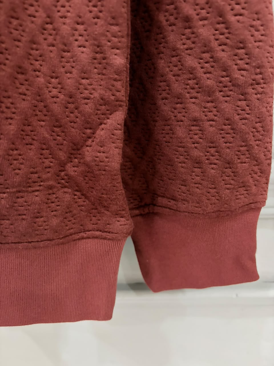 Classic Textured  Sweatshirt