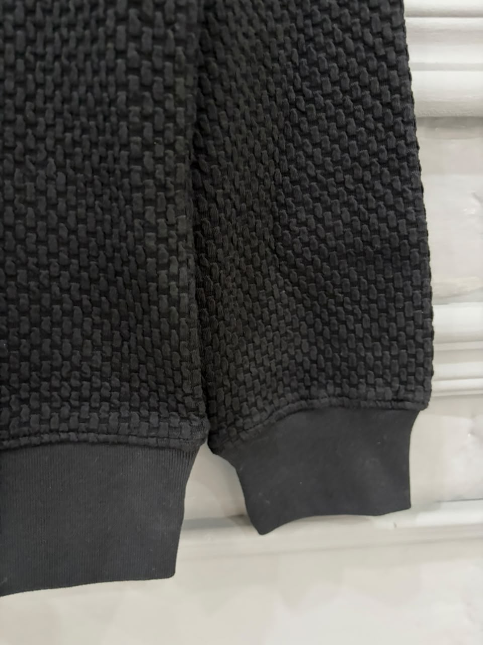 Classic Textured  Sweatshirt