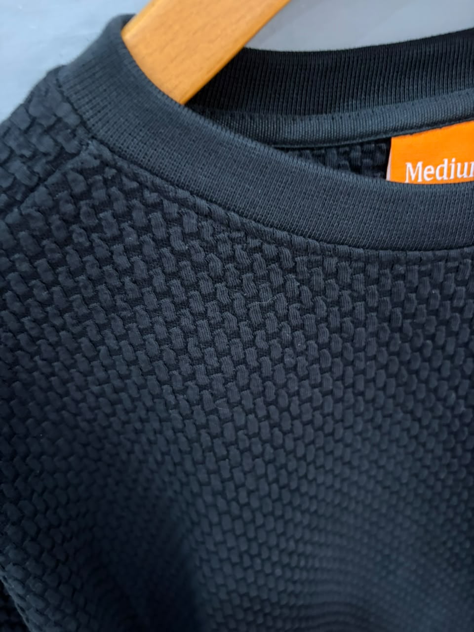 Classic Textured  Sweatshirt