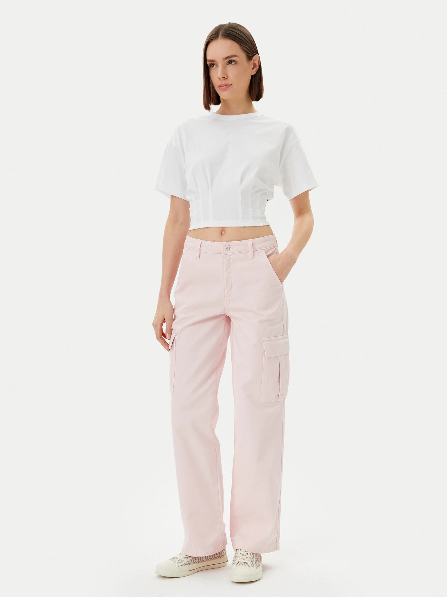 Guess Jeans - Cargo Pants Baby Pink 01054