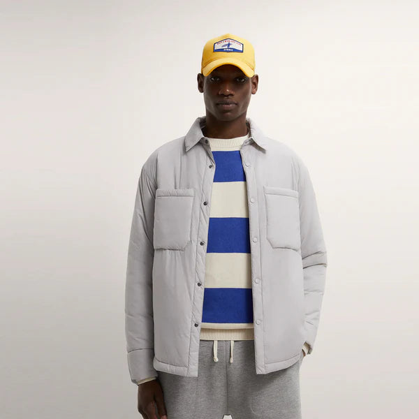 ZR Water Repellent Padded Jacket | Stone 04