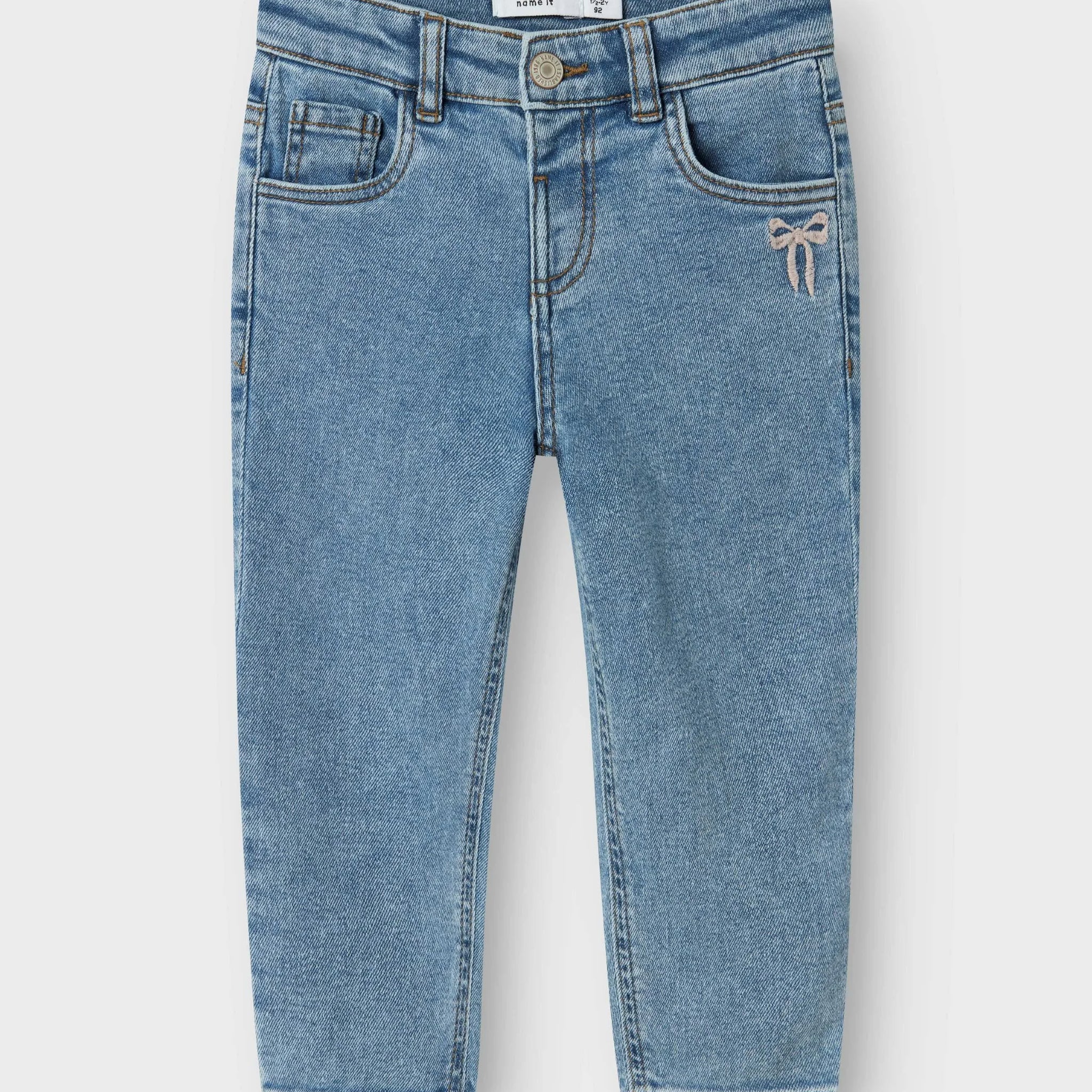 NAME IT - NMFBELLA MOM EMB JEANS 1224-SM NOOS