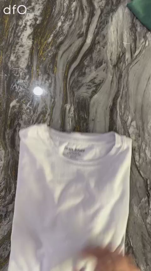Minimal Grey Cotton Tee