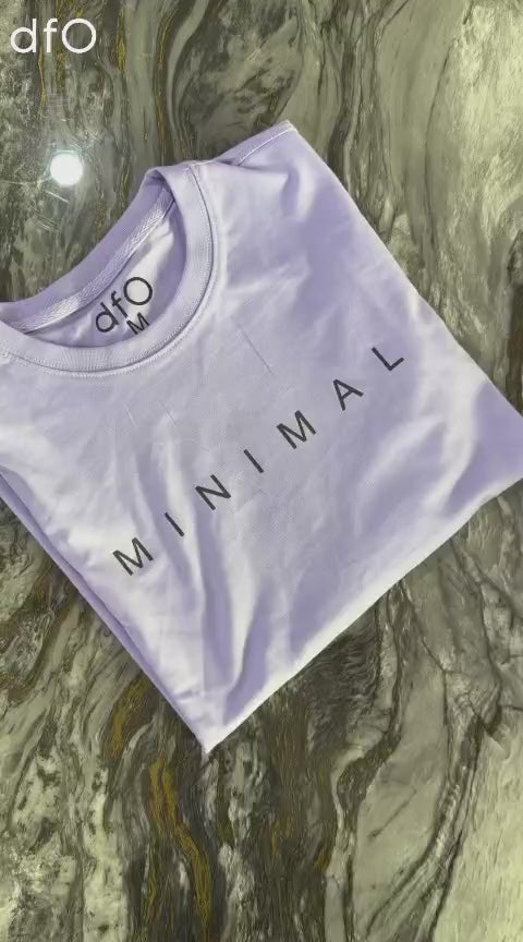 Lilac Bliss Drop shoulder