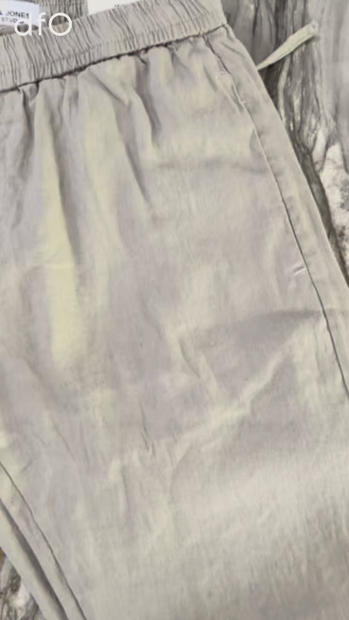 Classic Beige  Linen Trousers