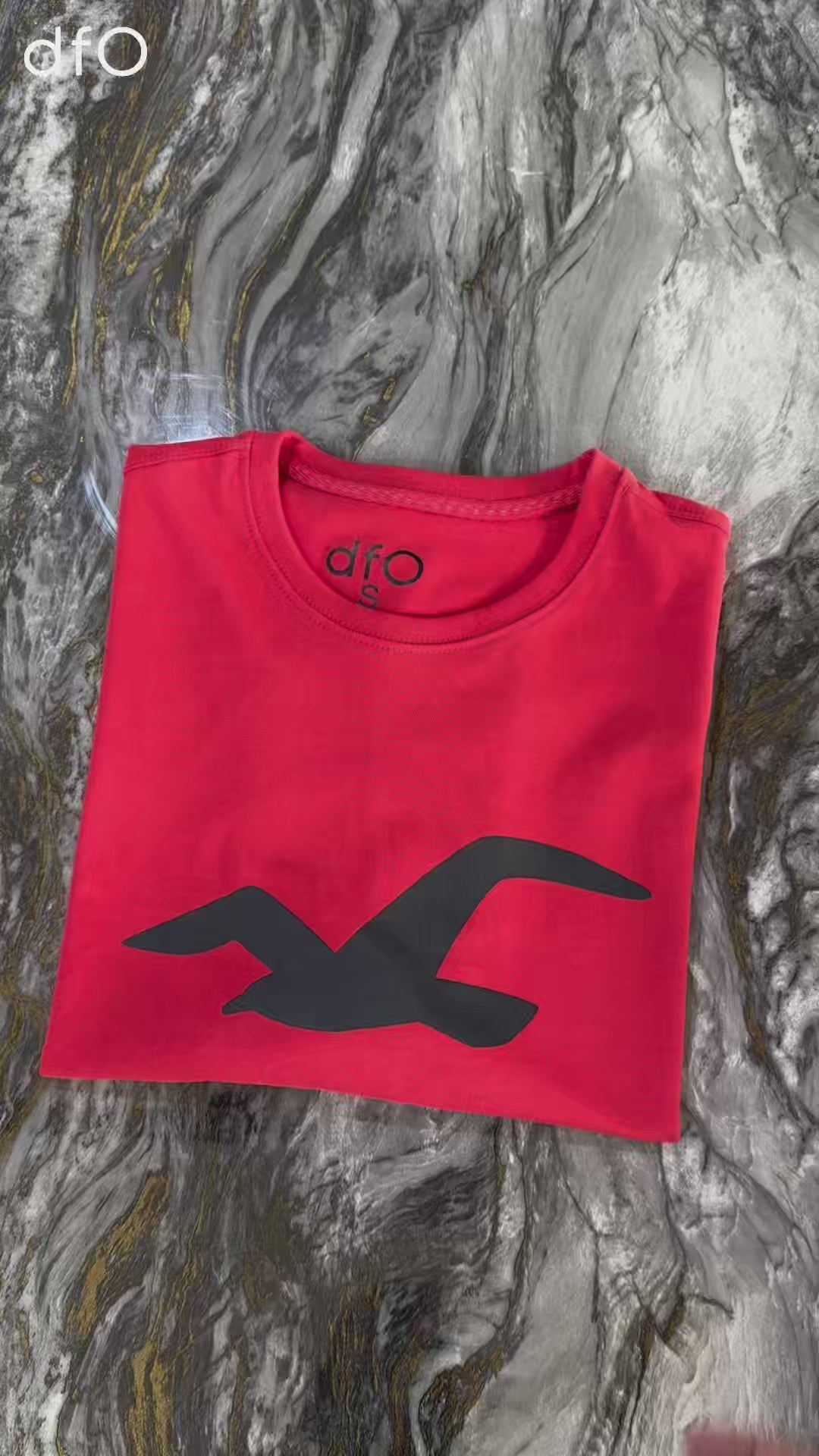 Black Wing Oversized Tee