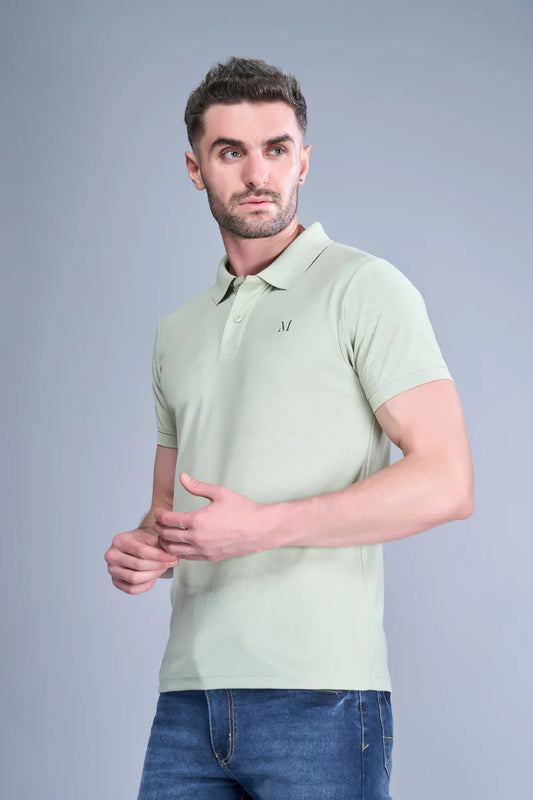 Men Polo Shirt 593 (Spring Green MaxZone)