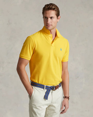 Polo Ralph Lauren Men's, Classic-Fit Soft Cotton Polo Shirt - Lemon