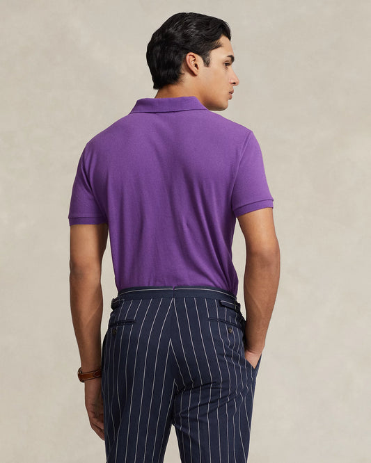 Polo Ralph Lauren Men's, Fit Soft Cotton Polo Shirt - Dark Purple