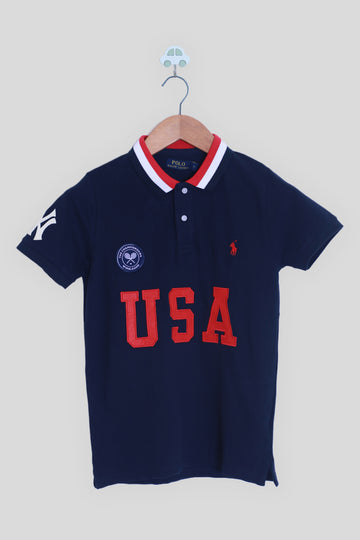 Men Polo Shirt (NAVY BLUE) 278