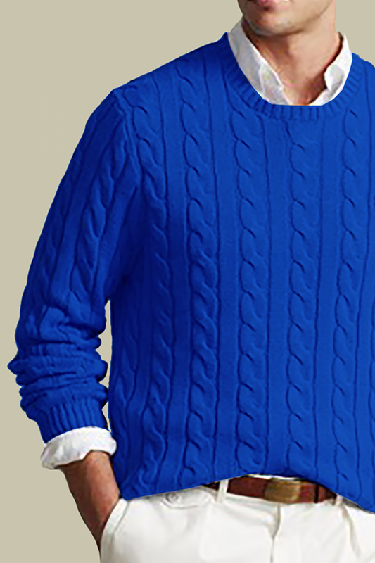 Men Sweater (Royal Blue) 05